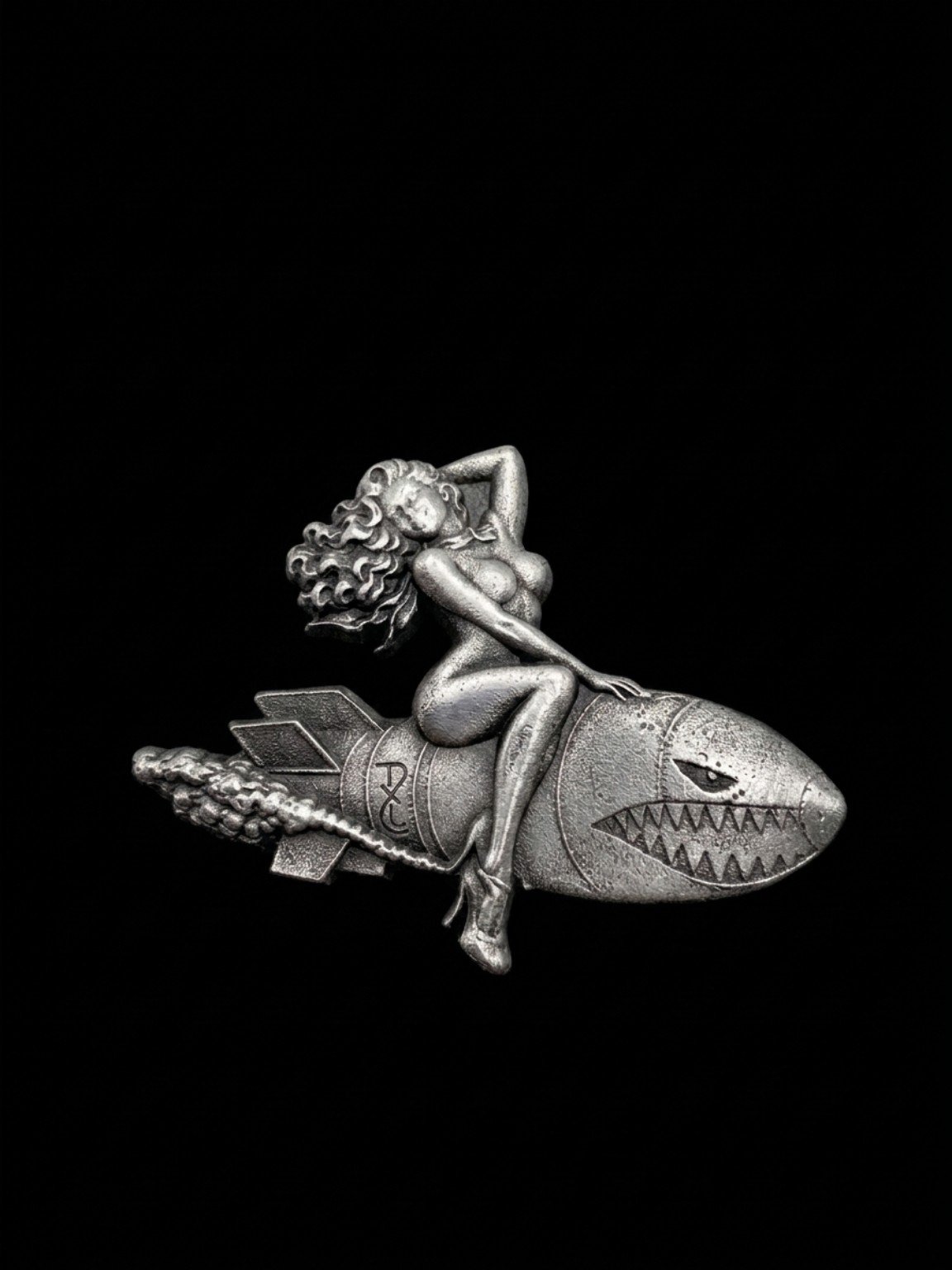 Bombshell Betty — TxLooT hand-poured .999 silver