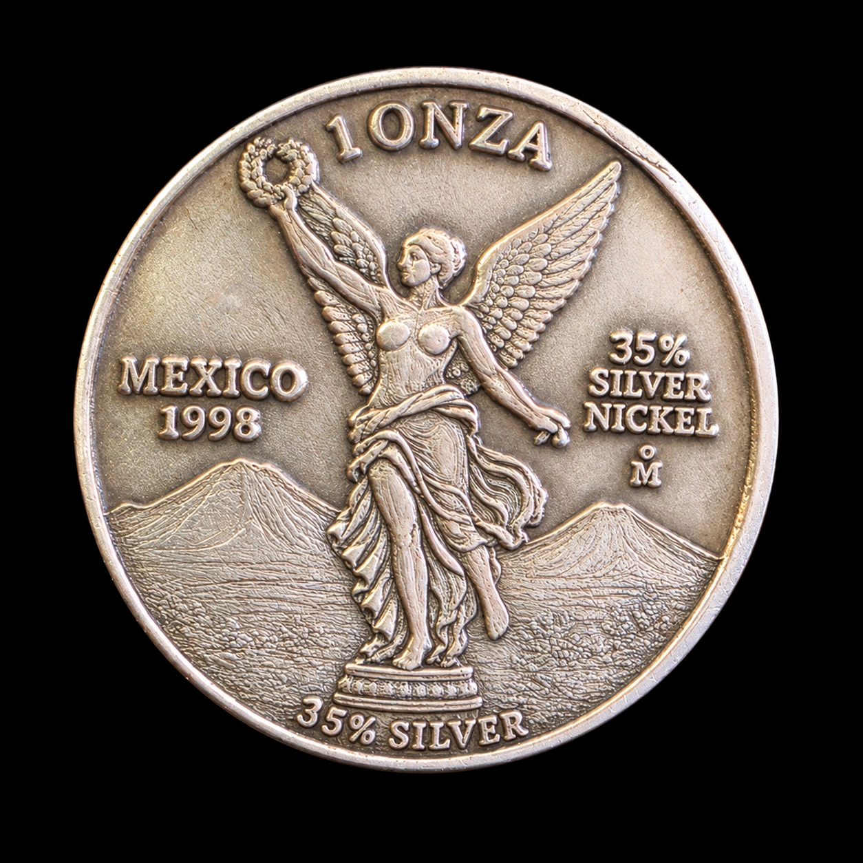 Libertad tribute nickel — TxLooT engraved nickel
