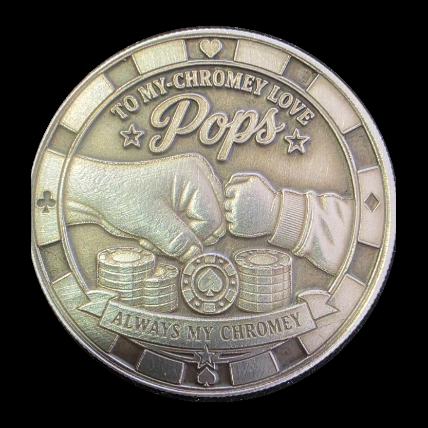 Always My Chromey — Pops — original engraved dollar photograph by TxLooT