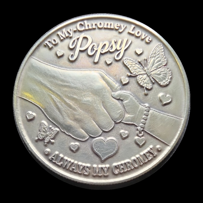 Always My Chromey — Popsy — original engraved dollar photograph by TxLooT