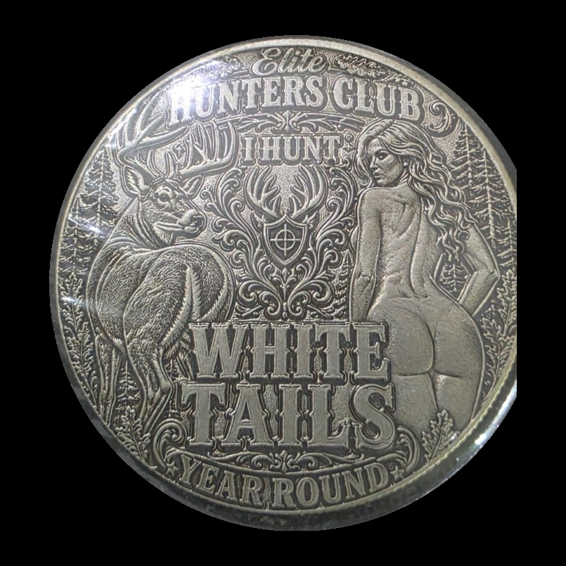 White Tails — original engraved dollar photograph by TxLooT